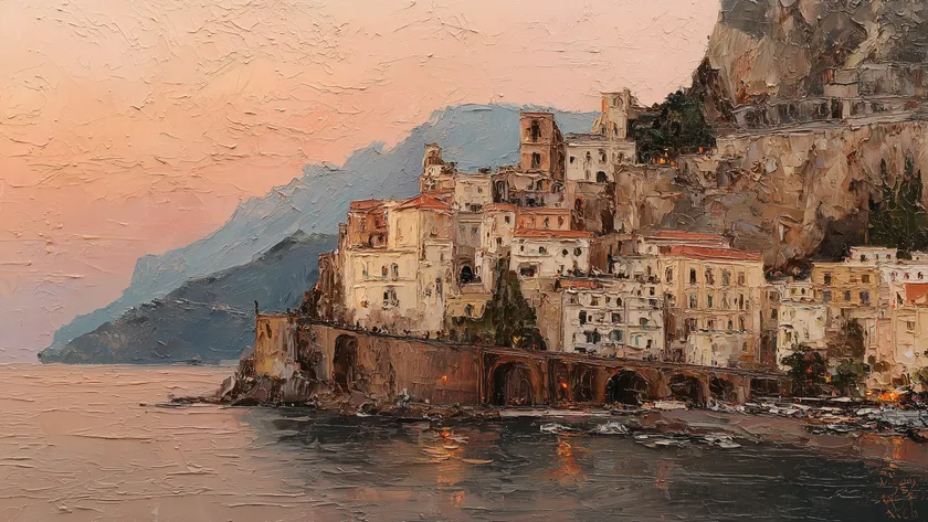 Amalfi Golden Hour