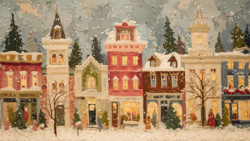 Cozy Christmas Town