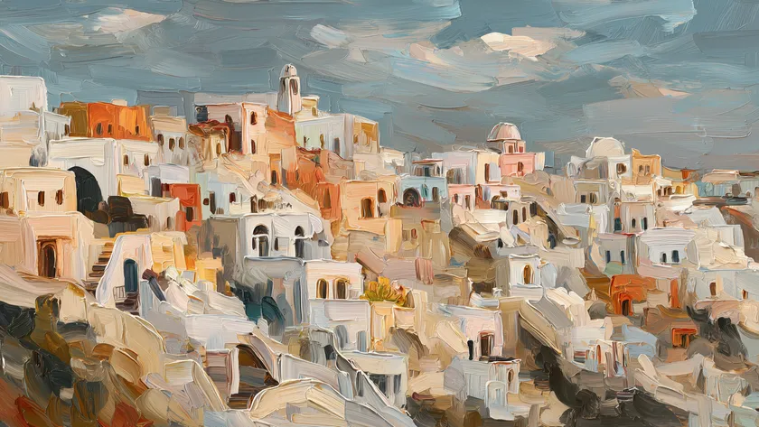 Santorini Rooftops