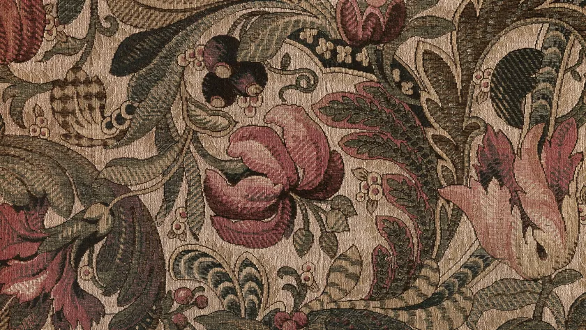 Vintage Floral Tapestry